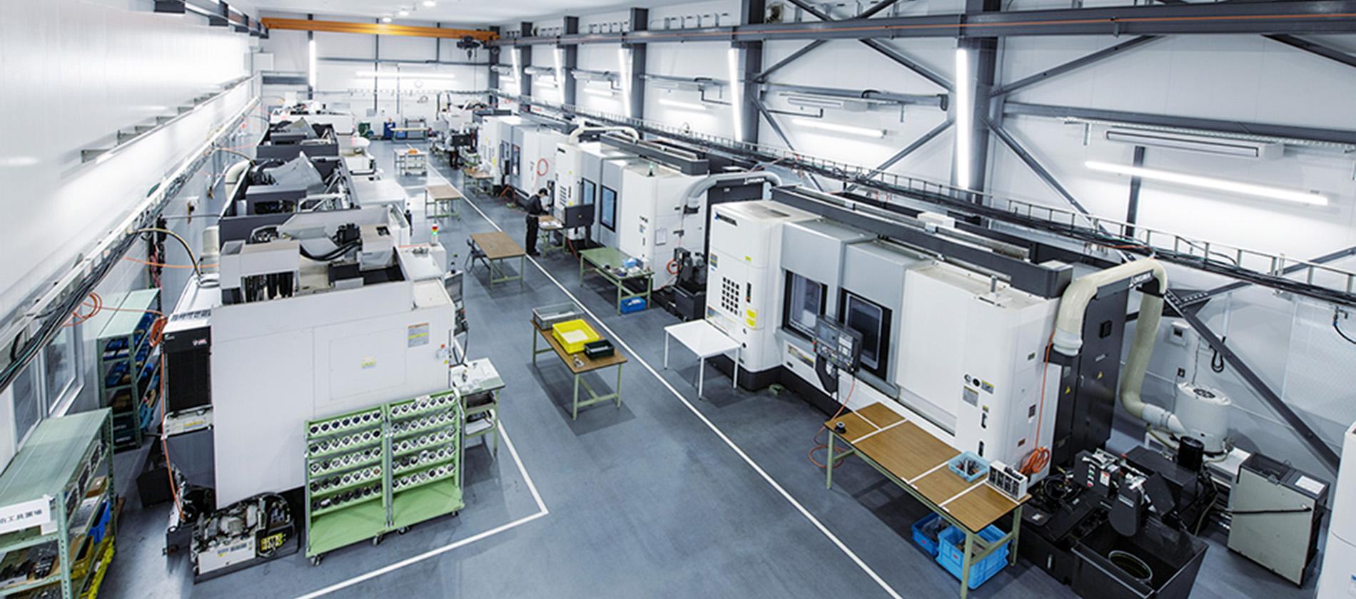 HYR-CNC precision manufacturing facility