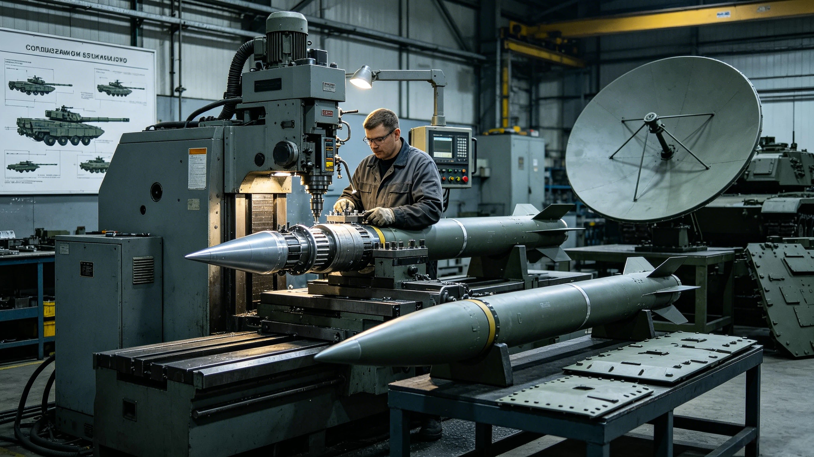 CNC Machining Solutions For Defense Manufacturing