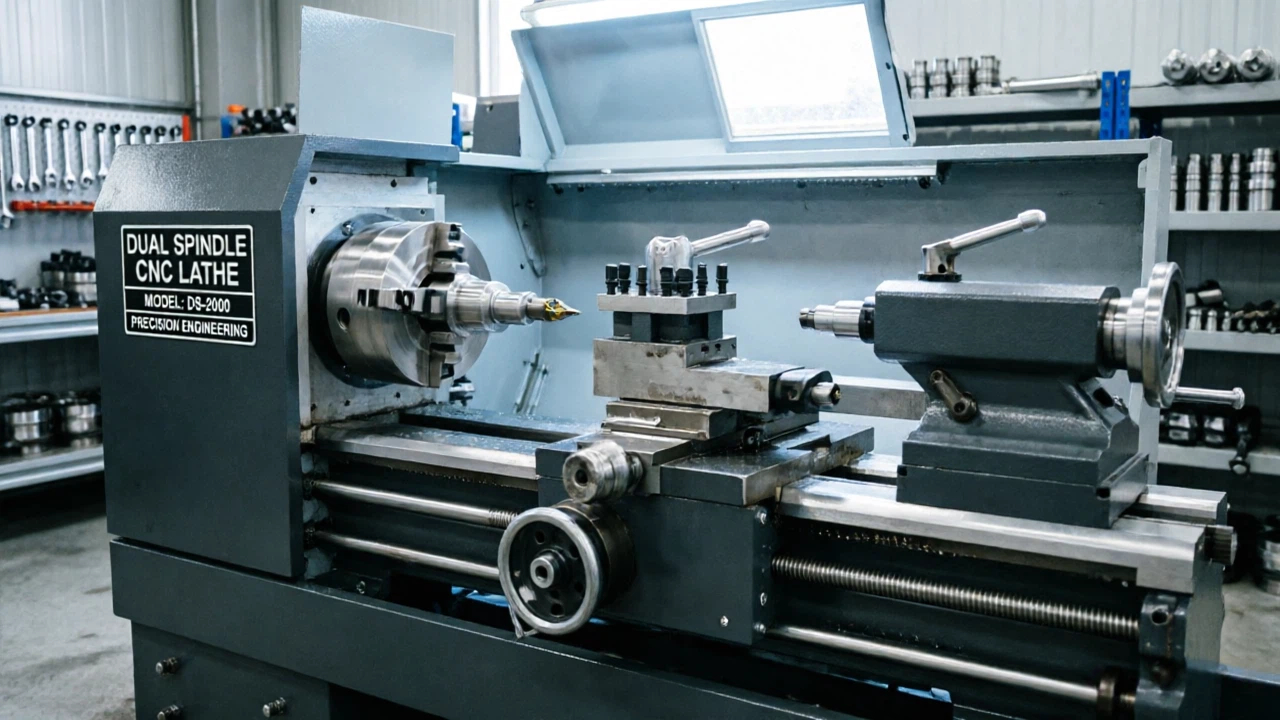 Dual Spindle CNC Lathe