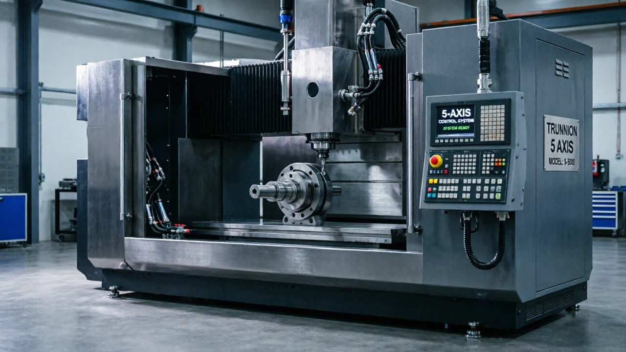 Trunnion 5 Axis Machining Center